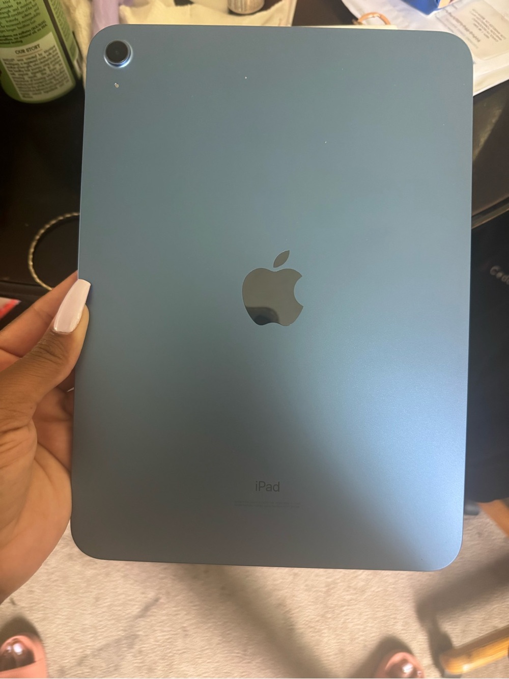 Apple iPad in Blue Green Finish